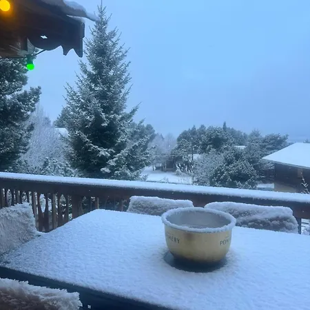 à Vue Et Bain Nordique Chalet *