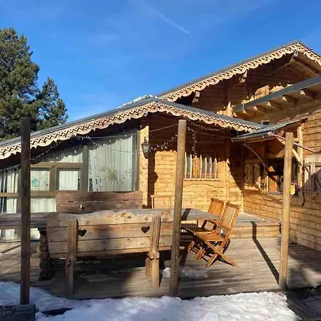 à Vue Et Bain Nordique Chalet Matemale