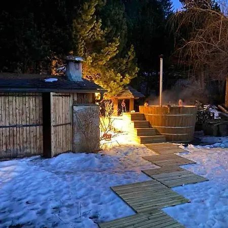 Chalet à Vue Et Bain Nordique *