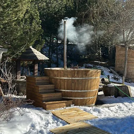 Chalet à Vue Et Bain Nordique